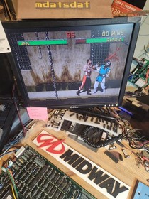 MORTAL KOMBAT 2  PCB JAMMA ARCADE BOARD SET REVISION 9.1 WORKING!!!! MIDWAY 