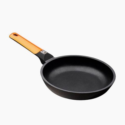 Bratpfanne 24cm, Aluminium mit Antihaftbeschichtung | BRA Efficient Orange