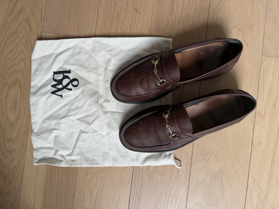 Blackstock & Weber Chocolate Horse Bit Loafers Size 12 - Image 4 of 4