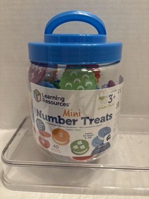 Number Treats By Learning Resources 1-20 Age 3+ Pre-K  40 Piece Educational