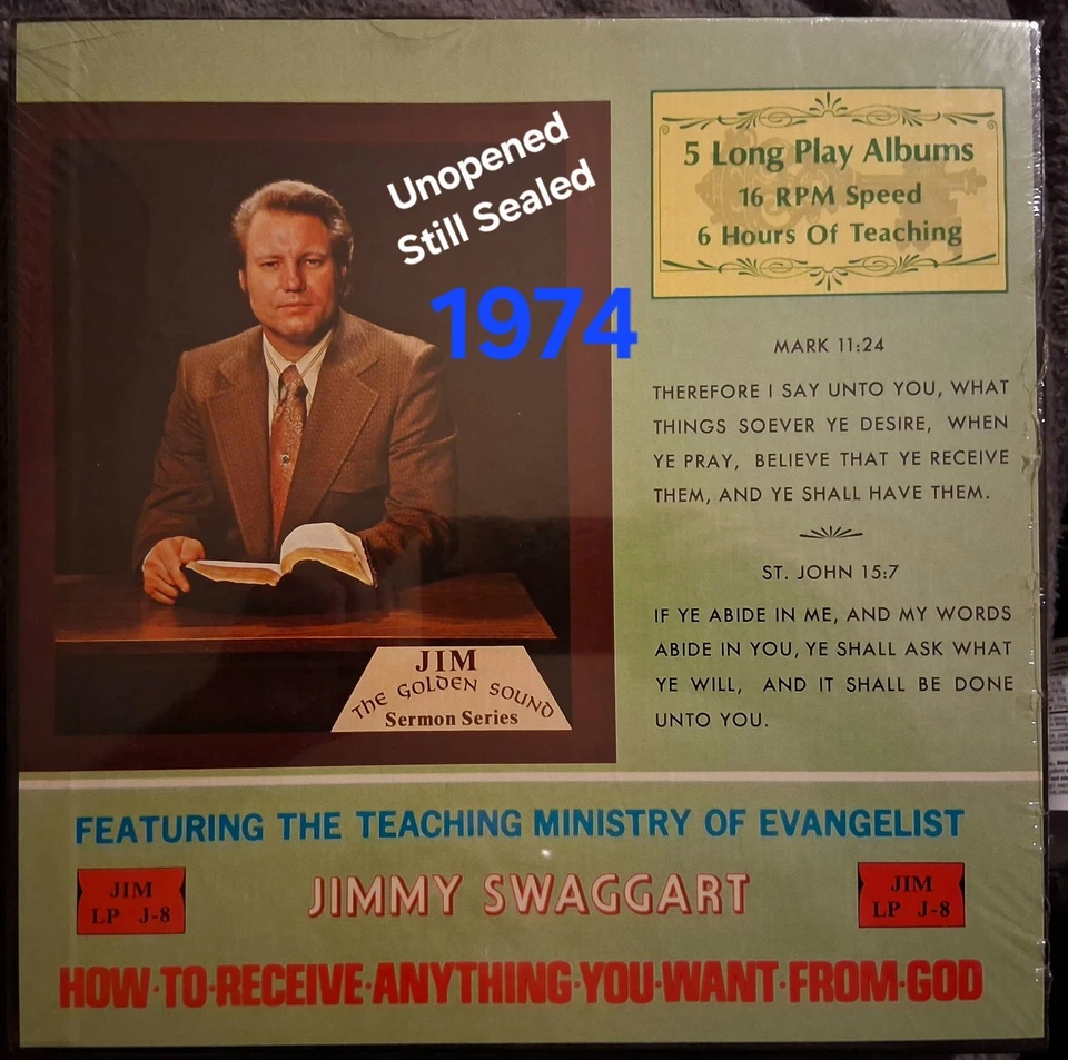 JIMMY SWAGGART, 10-LP's (Sealed). - Image 2 of 4