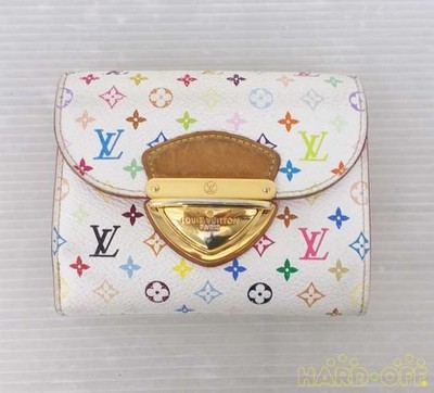 LOUIS VUITTON Monogram Women's Portefeuille Joy Rich Tri-fold Wallet Authentic