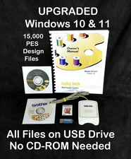 Card Box Baby Lock Palette PTS File Tranfer System 15,000 PES PED Basic USB