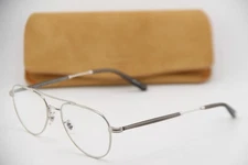 NEW GARRETT LEIGHT CALIFORNIA UNNIE M SV-GCR SILVER AUTHENTIC EYEGLASSES 51-18