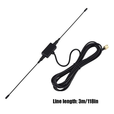 118in 433MHZ GSM GPRS SMA Male Plug Horn Antenna Signal Amplifier SET
