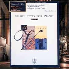 2001 Vintage Silhouettes for Piano Volume 1 Timothy Brown Intermediate Composers