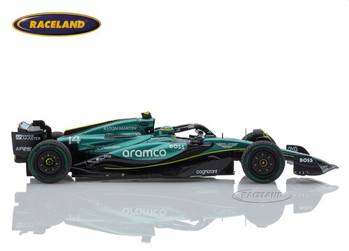 Aston Martin AMR24 Mercedes F1 Aramco GP Kanada 2024 Fernando Alonso, Spark 1:43 - Bild 4 von 5