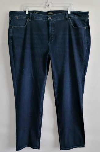 Talbots Womens Slim Ankle Jeans Blue 