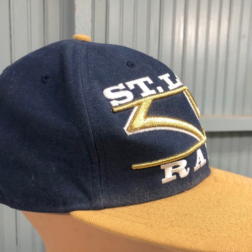 St. Louis Rams Los Angeles Fitted 7 1/2 New Era Baseball Cap Hat - Picture 5 of 6