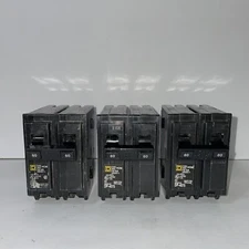 SQUARE D 60A 2 POLE TYPE HOM 10kA DP-4075 CIRCUIT BREAKER **LOT OF 3**