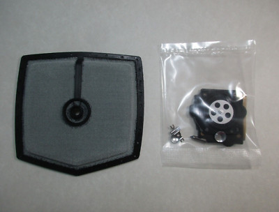 McCulloch 7-10 Pro Mac 700 or 10-10S Chainsaw Carburetor Kit & Air Filter