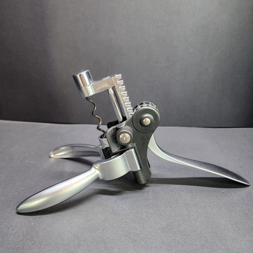 Luxiluxy Wine Bottle Opener Corkscrew Silver - Picture 2 of 6