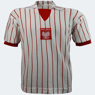 Poland Polska 1984 Home Retro Soccer Football Jersey - A Retro