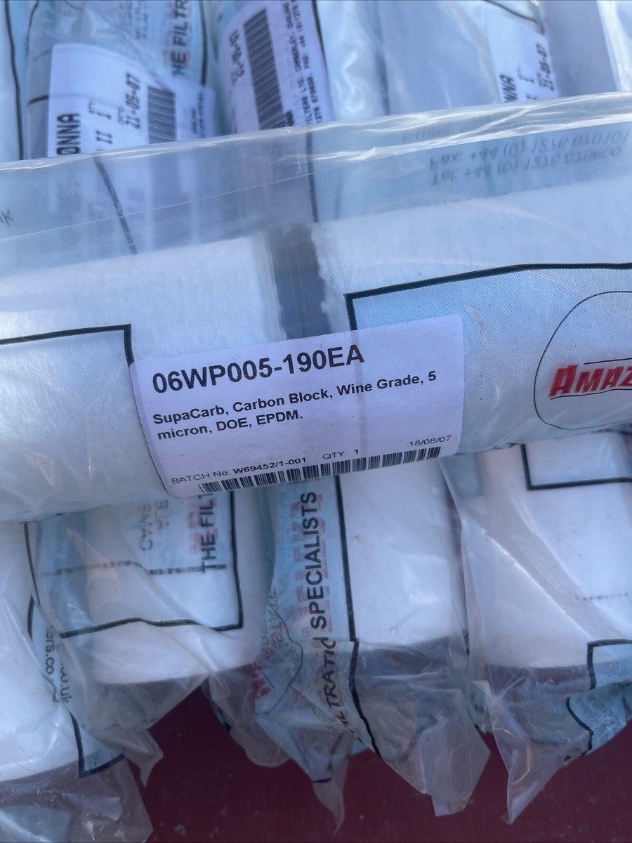 20xAmazon SupaCarb II High Carbon Rolled Felt 5 Micron DOE