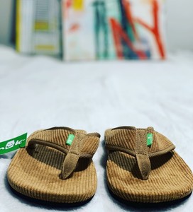 corduroy sandals