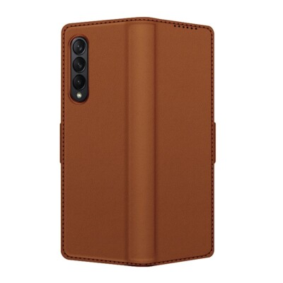 SaharaCase Folio Wallet Case for Samsung Galaxy Z Fold4 Brown (CP00310)