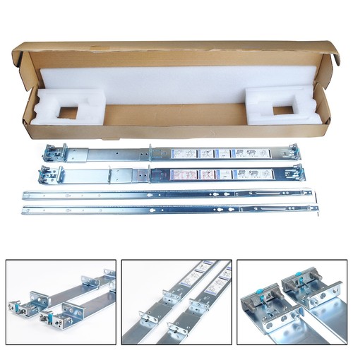 Kit serveurs Dell 1U Static A8 Ready Slide Rail R630 R640 R740 53D7M D419M Y819K - Photo 21/24