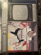 Vitek Vanecek  2021-22 Upper Deck Series 1 Hockey Rookie Retrospective RR-13