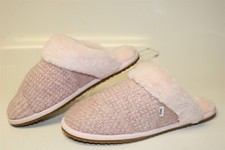 TOMS Melange Pink Sweater Knit Size 6 Valerie Slippers NEW Womens Shoes 10018619