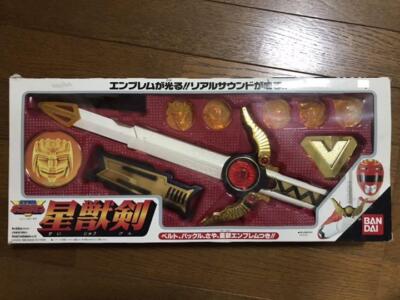 Power Rangers Lost Galaxy Gingaman DX Quasar Sabers Sword BANDAI
