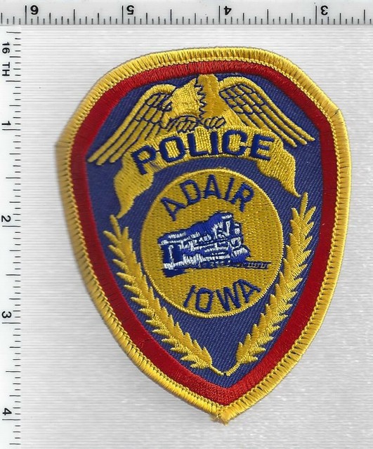 Adair Police (Iowa) 2nd Issue Shoulder Patch eBay