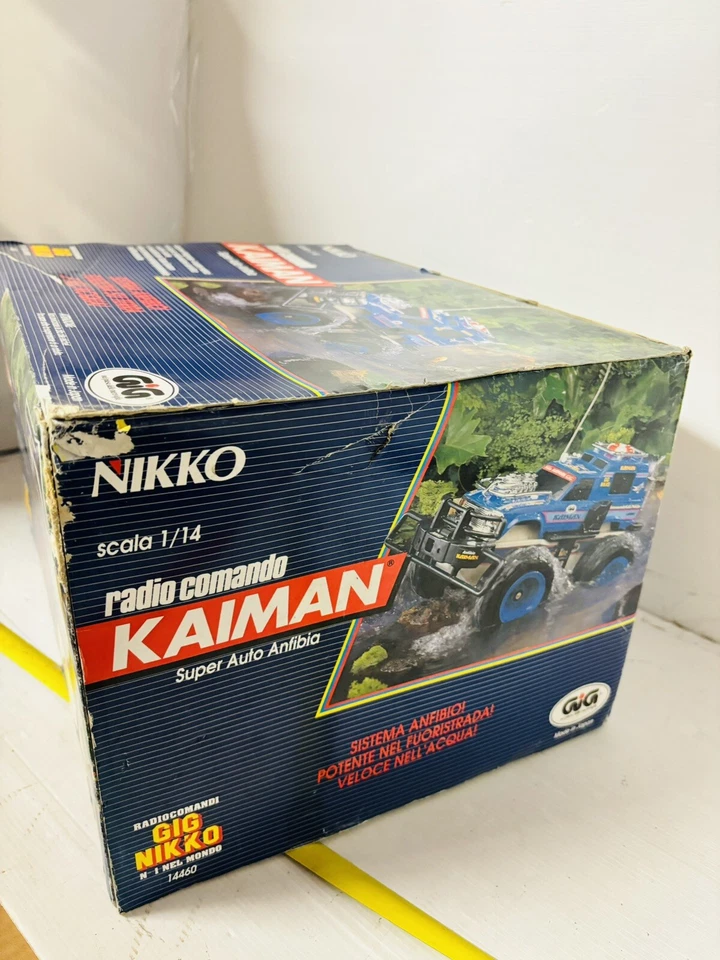 GIG NIKKO KAIMAN ANFIBIO 1/14 RADIOCOMANDATA  NUOVISSIMA RARE!! - Immagine 3 di 4