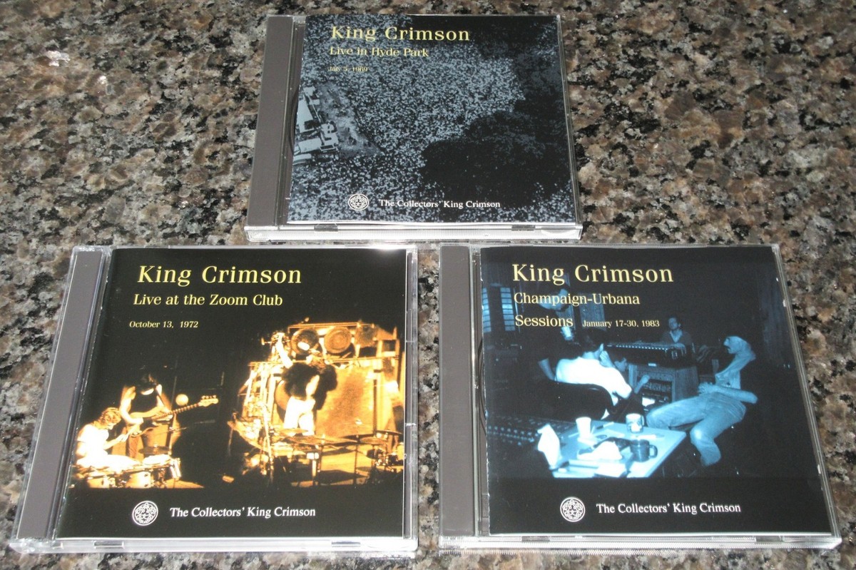 4枚セットKing Crimson $0 ship! KING CRIMSON Japan only PROMO issue 4 x CD box set
