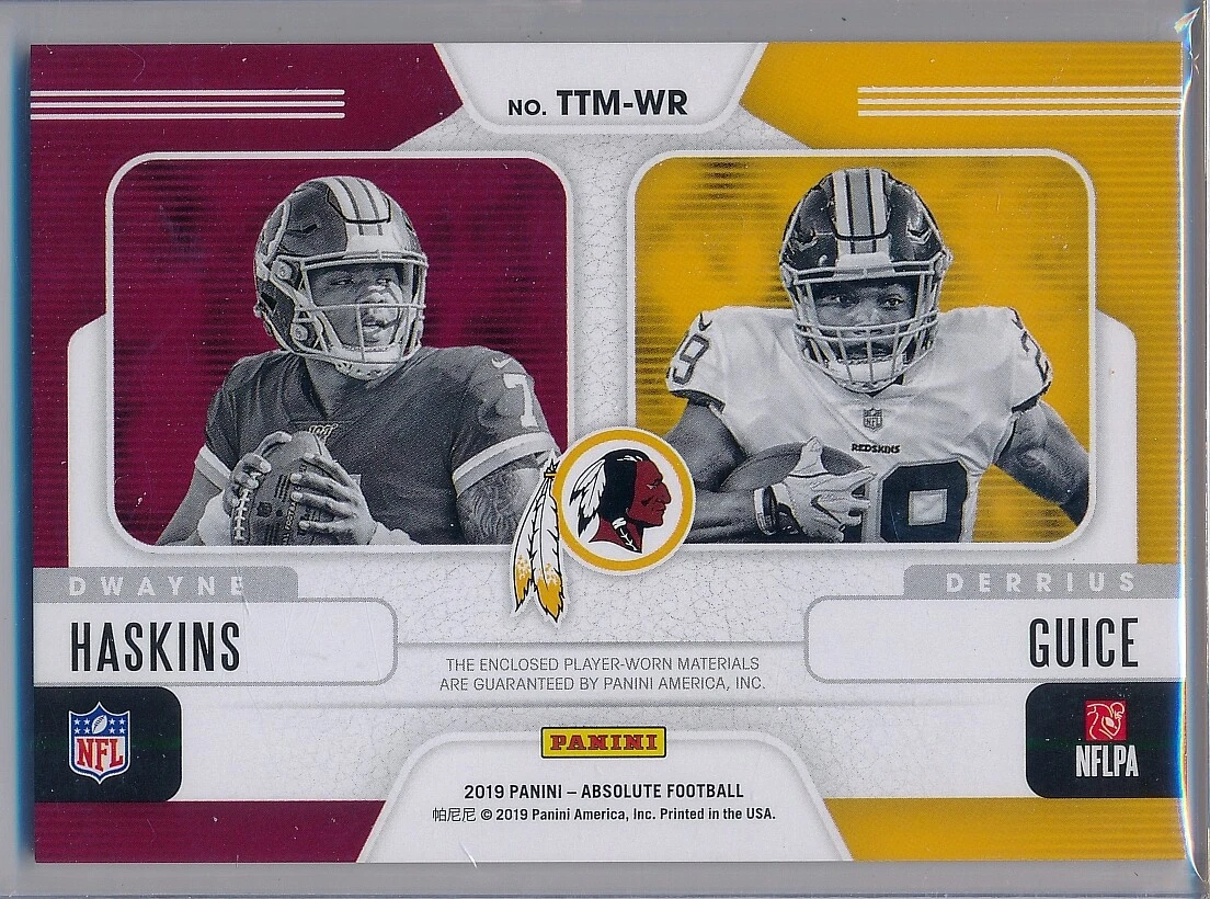 Washington Redskins Dwayne Haskins Redskins Jersey Man Hats Dwayne