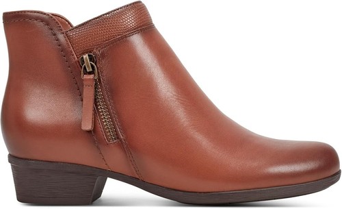 Brand New Rockport Women's Carly Bootie Ankle Boot Medium Natural Leather US 7 - Picture 6 of 6