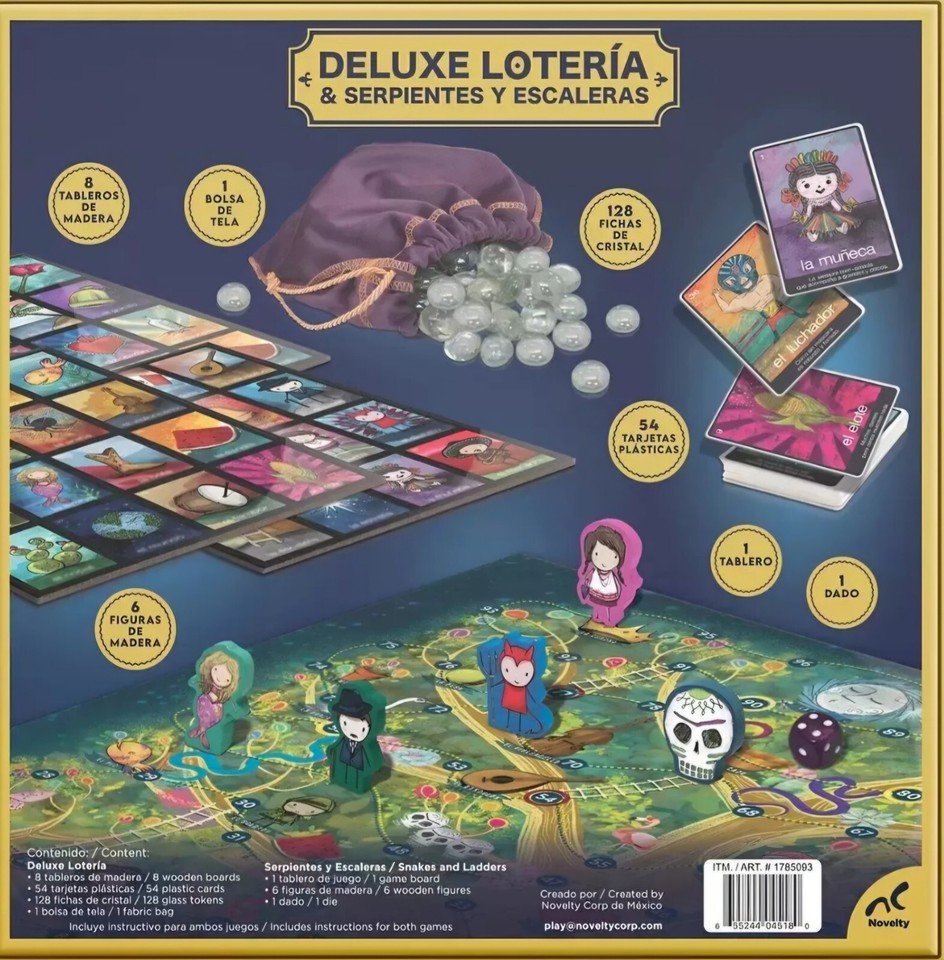 NEW Deluxe Loteria Serpientes Y Escaleras FREE SHIPPING TO THE LOWER new-deluxe-loteria-serpientes-y-escaleras-free-shipping-to-the-lower