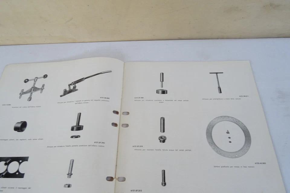 manuale delle riparazioni Alfa Romeo Giulietta Giulietta Sprint attrezzatura - Immagine 4 di 4