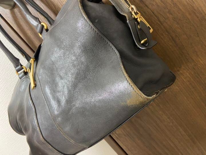 Borsa a mano YVES SAINT LAURENT YSL Cabas Chyc 2WAY tracolla nera buona