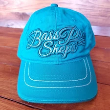 Bass Pro Shops Hat Adult Embroidered Logo Gone Fishing Adjustable OS Blue
