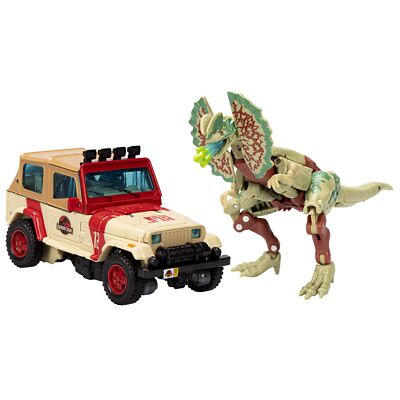 Transformers Collaborative Jurassic Park x Toys Dilophocon & Autobot JP12, Ac...