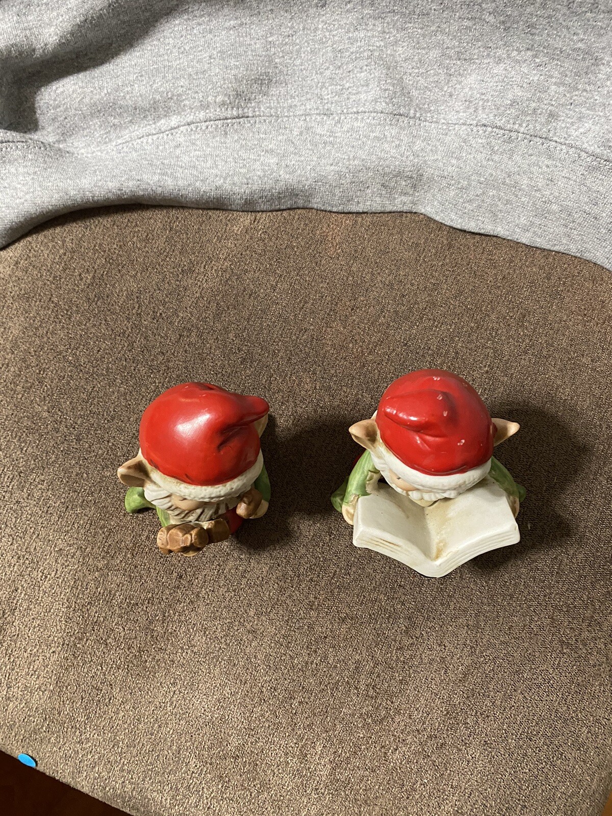 Vintage Home Interiors Homco Porcelain Christmas Toymaker Elves Set of