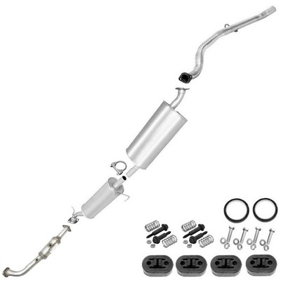 Exhaust Resonator - Compatible with 2003 - 2007 Ford Focus 2004 2005 2006