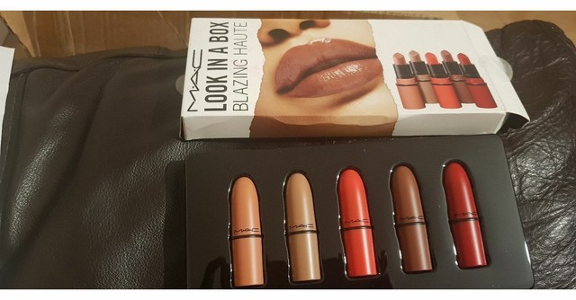 mac nude lipstick set