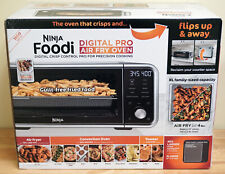 Ninja DT202BK Foodi 8-in-1 XL Pro Air Fry Oven, Large Countertop Convection  Oven, Digital Toaster Oven, 1800 Watts, Black, 12 in.