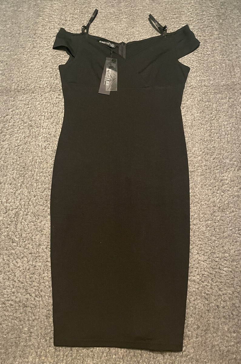 homeyee cocktail dress HOMEYEE Women's Cocktail dress A-Line Embroidery summer sleeveless NWT sz S 4