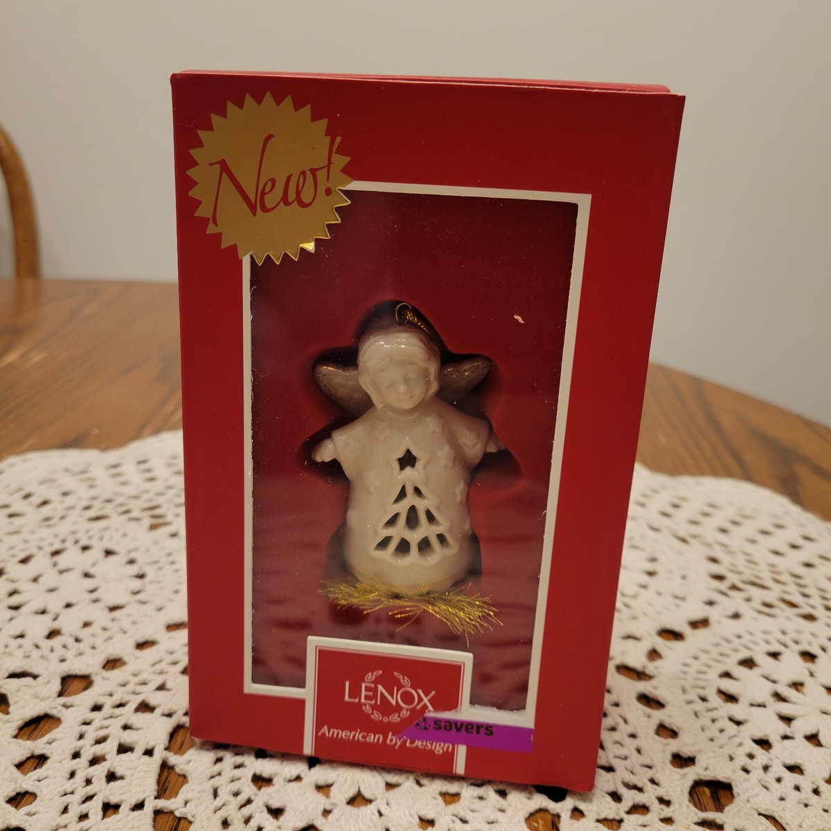 NEW Lenox Angel Wishes Tree Bell Ornament | eBay
