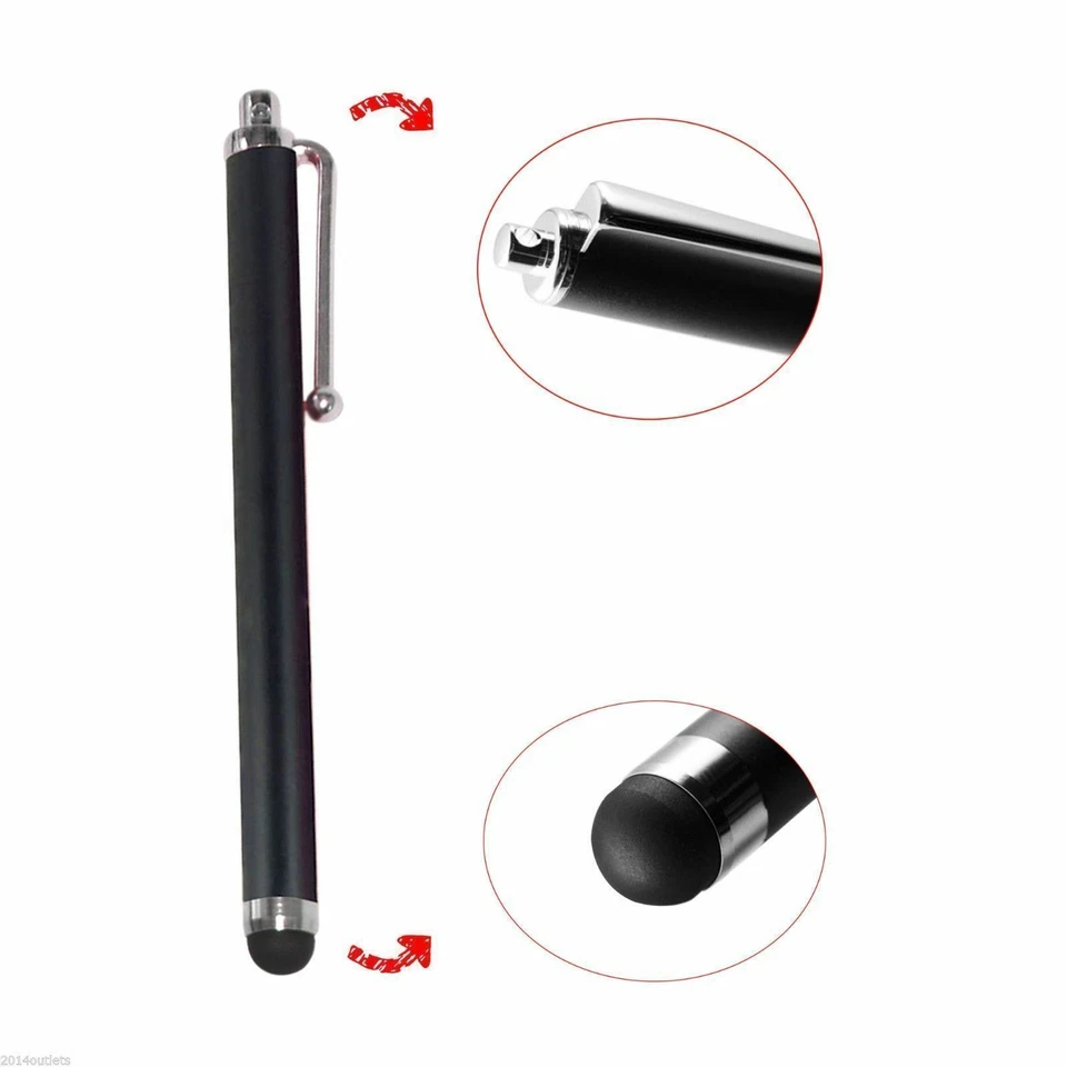 10x Universal Touch Screen Pen Metal Stylus For iPhone 5 6S 7 iPad Samsung Phone - Image 3 of 4