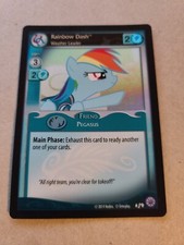 My Little Pony Collectible Card Game - Rainbow Dash, Weather Leader - FOIL #f9