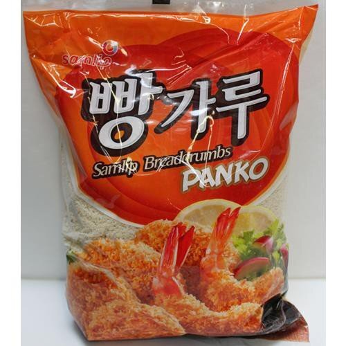 Samplip Panko migas de pan harina de cesta crujiente como en Corea del Sur 1000 g