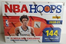 🔥 HOT! 2020-21 Panini NBA HOOPS Basketball MEGA BOX 🔥 LaMelo Rookie! BRAND NEW