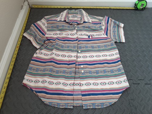 T-shirt Femme Cabin Creek Taille XL - 100% Coton, Rayures Multicolores, Occasion Très Bon état