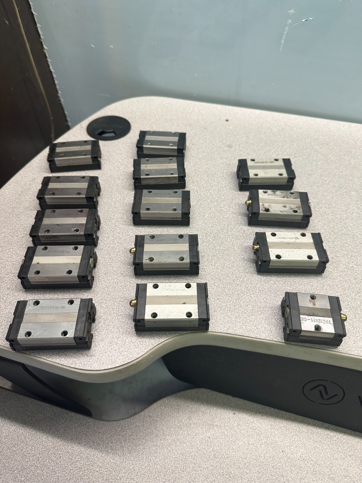 THK SSR15GK Linear Ball Bearing Block Used.(LOT OF 2) FREE SHIPPING