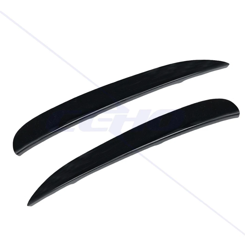 Glossy Black Front Bumper Grille Molding Trim For BMW 7 Series F02 2012-2015 Foto 3 de 4