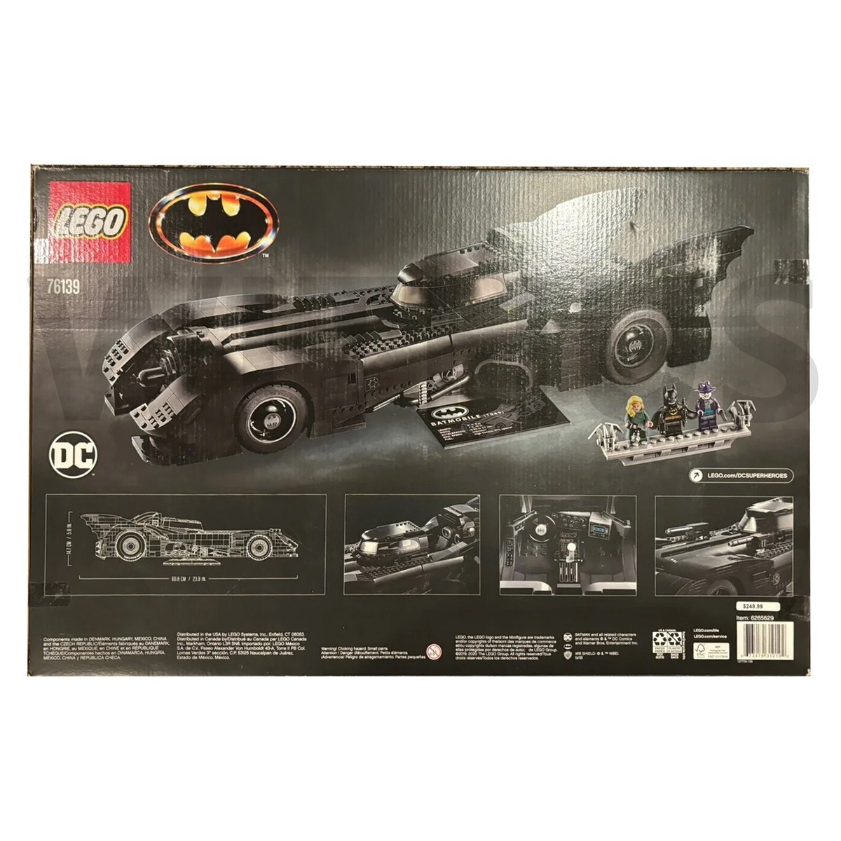 LEGO 76139 DC 1989 Batmobile Set 3306 pieces / Brand New LEGO 76139 DC 1989 Batmobile Set 3306 pieces / Brand New