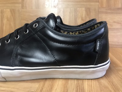 VANS Syndicate Ave Sk8 Low Sneakers Mens Size 10 Dill S Black Leather Lot Rare RARE? VANS Syndicate AV Sk8-Low Ave Dill Black Leather  main image 2