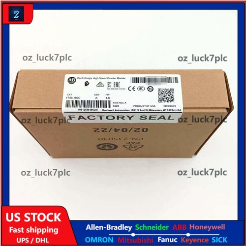 New Sealed AB 1756-HSC ControlLogix High Speed Counter Module US Free Tax